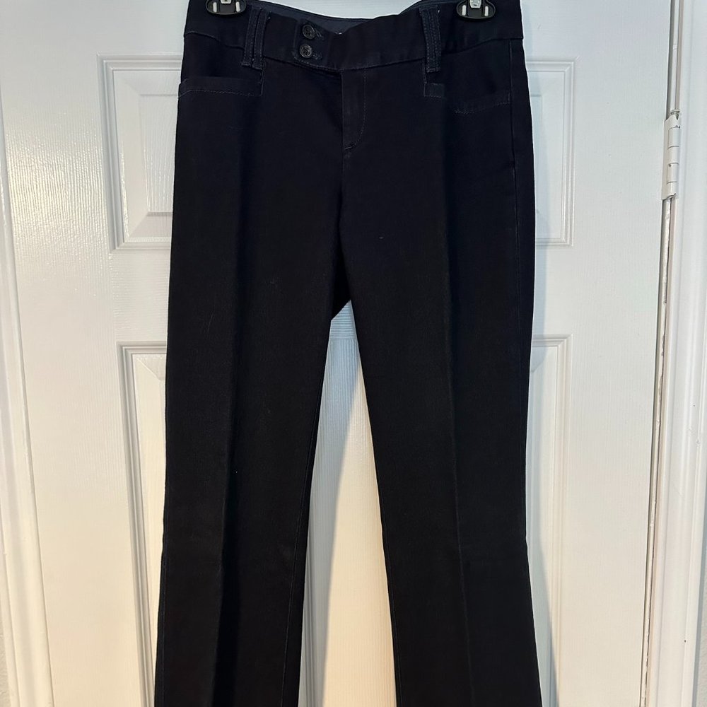 Dark Blue Wide-Leg Bluejeans